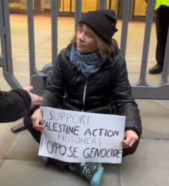 Qreta Tunberq Londonda “Terrorizm haqqında Qanun” əsasında həbs edilib